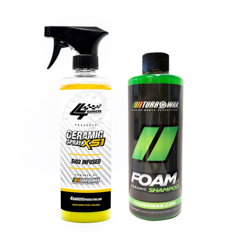 Ceramic Combo Shampoo and Ceramic Spray 16oz - Turbo Wax Store