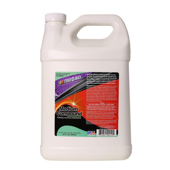 Turbo Wax Medium Cut Compound (1 Gallon) - Turbo Wax Store